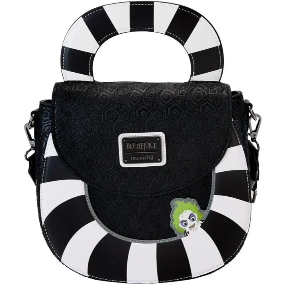 Beetlejuice Sandworm Crossbody Bag Polyurethane Women’s Travel Stylish
